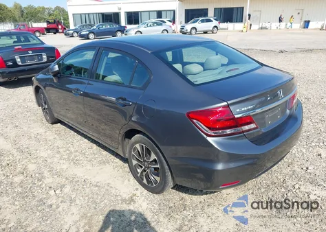 2013 Honda Civic Ex из США, поврежденный, VIN 2HGFB2F81DH559489